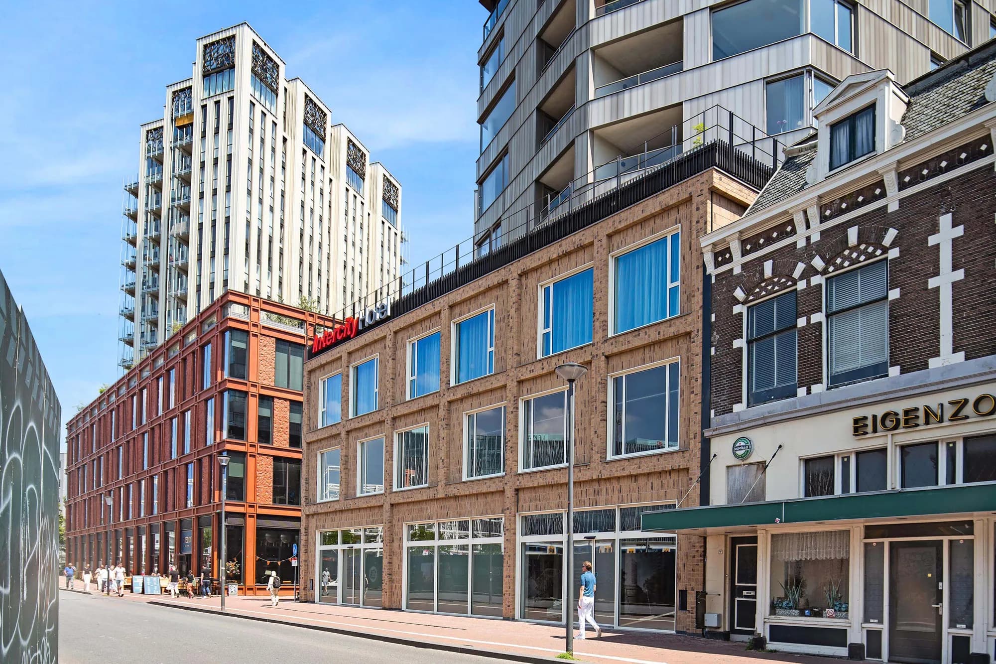 vigo octagon leiden straatbeeld vooraanzicht